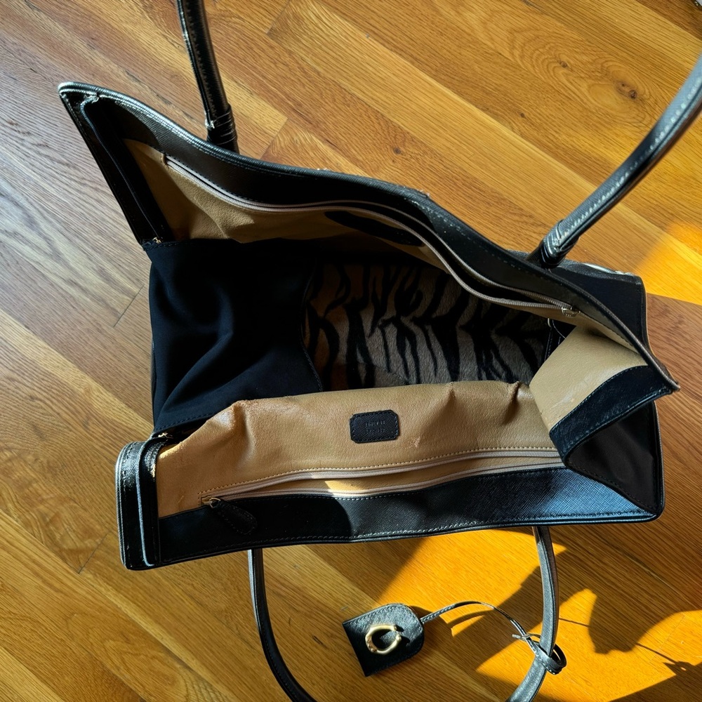 Cece Cord Couture Leather Doggy Duffle RARE! - Picture 5 of 16